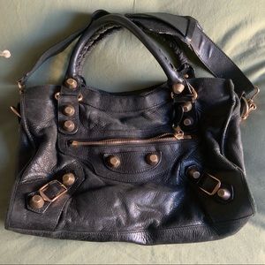 Balenciaga Bag ‘Agneau Giant 21 Gold Hardware City Black’